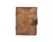 Handmade Vintage New Antique Design Embossed Leather Journal Notebook Charcoal Color Journals 7x5 Inches Notebook